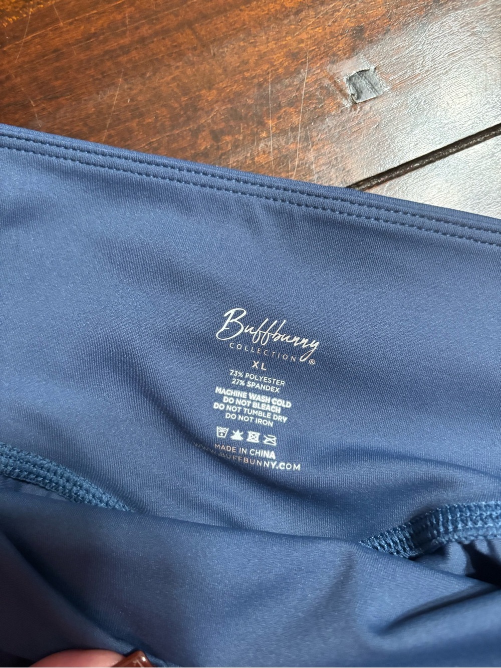 BuffBunny Navy High-Rise Leggings